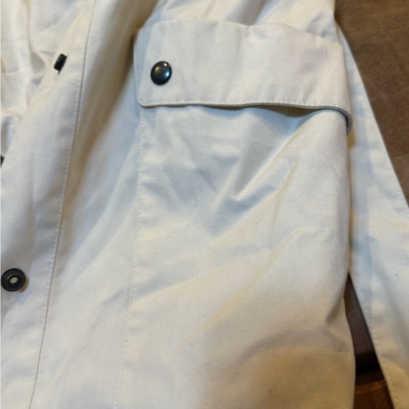 Women's Vintage Saxton Hall Cream Trench Coat size 7 - Picture 15 of 16